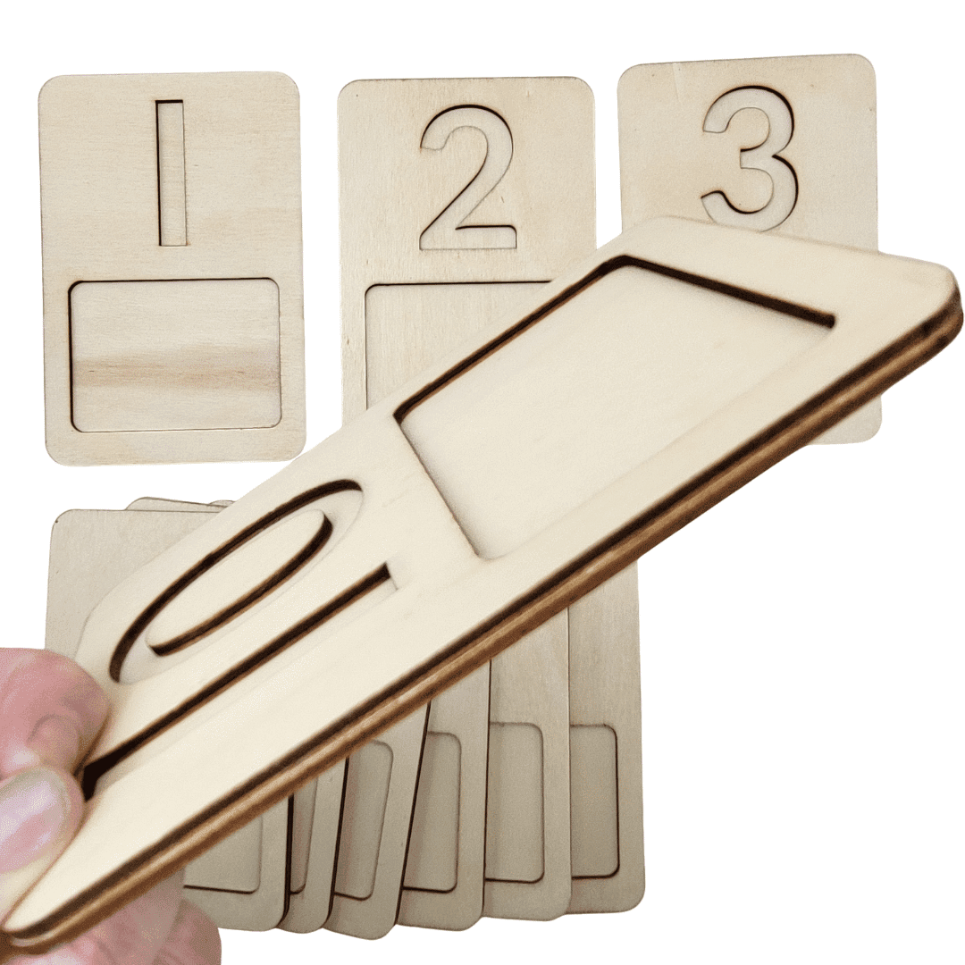 1–10 Loose Parts räkna och sortera– Perfekt för naturbaserat lärande - Wonder.Learn Sweden