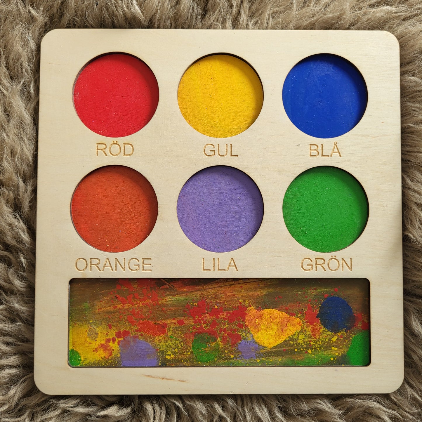 Sort colours game