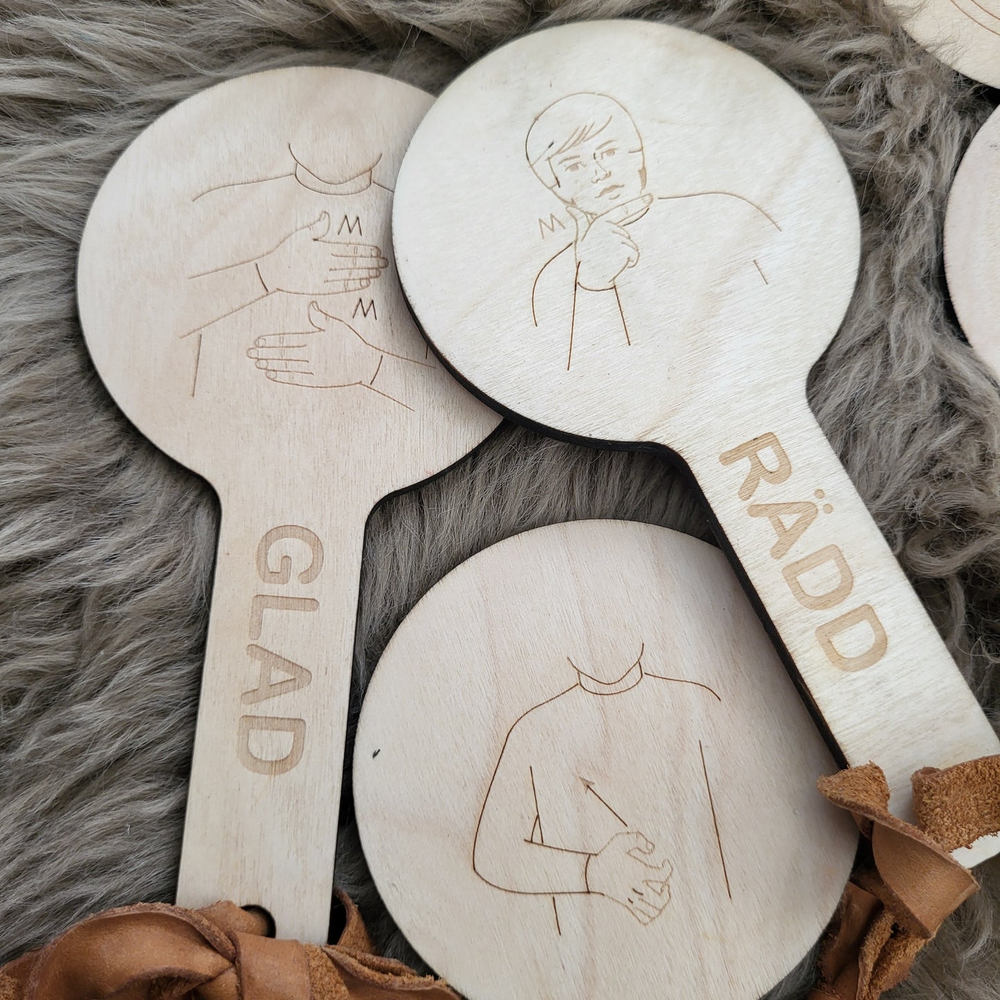 5 feelings paddles Swedish