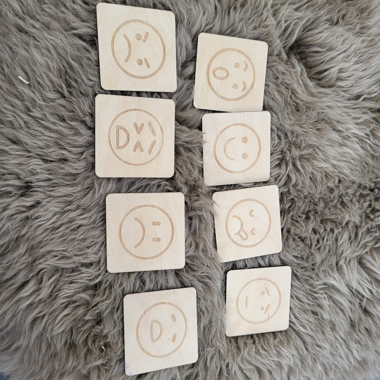 9 feelings cards in Swedish