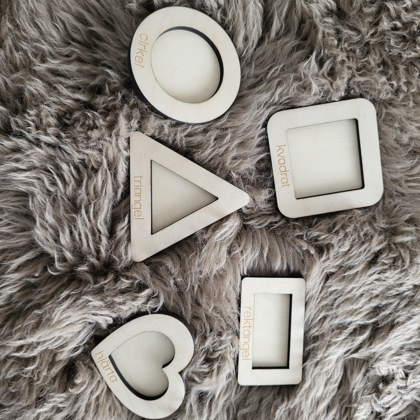 5 shapes with edge