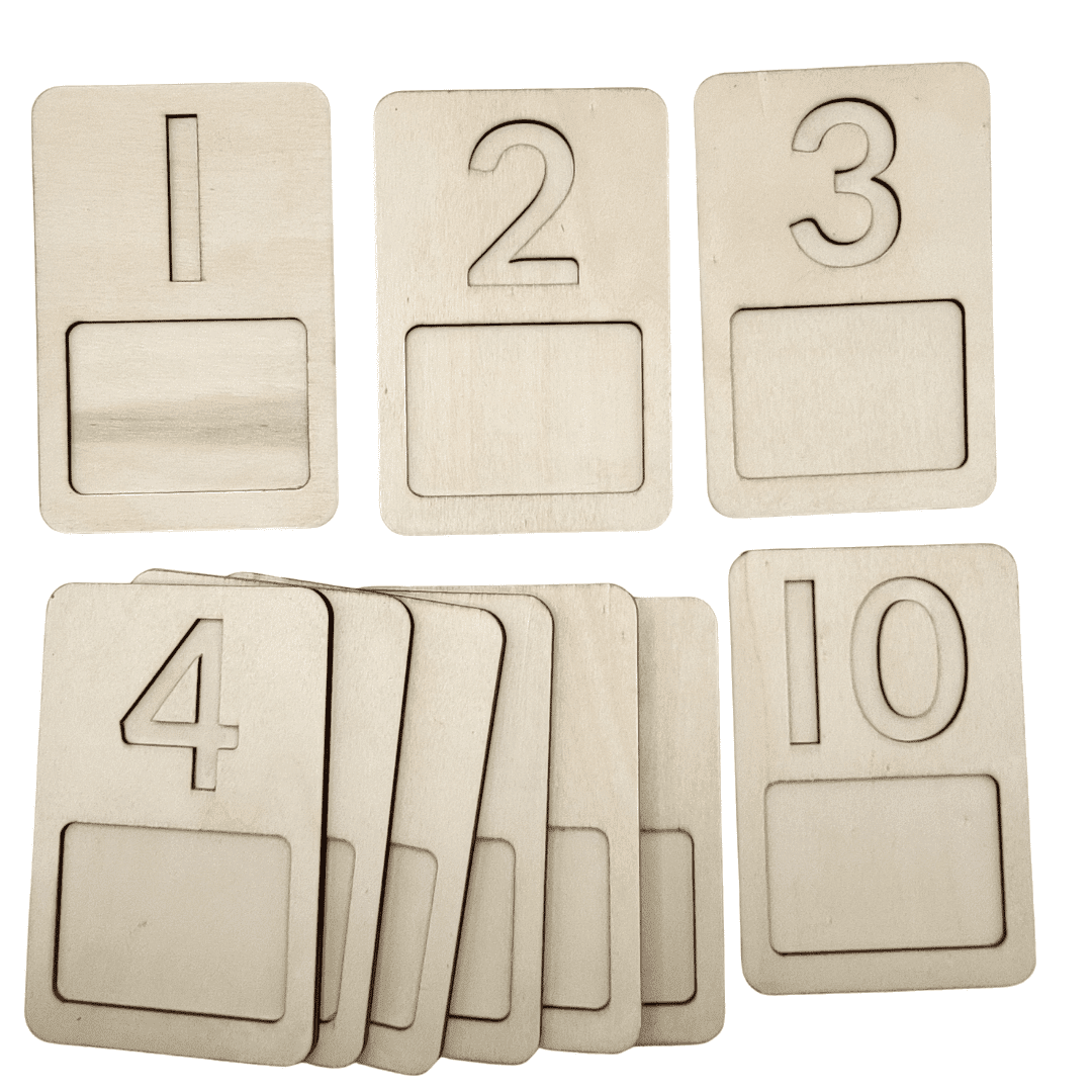 1–10 Loose Parts räkna och sortera– Perfekt för naturbaserat lärande - Wonder.Learn Sweden