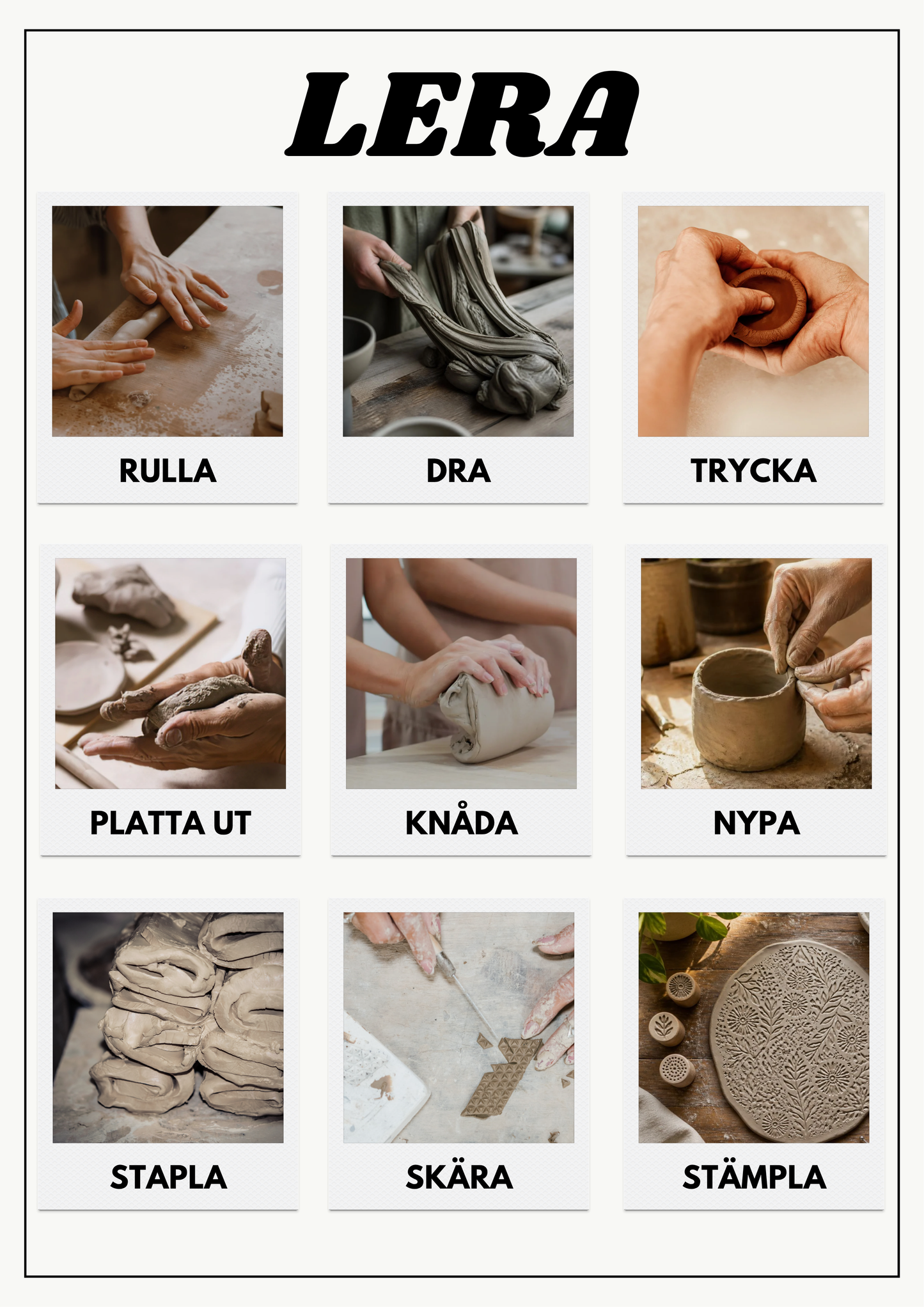 Utforska, skapa och utveckla språket med lera- digital fil