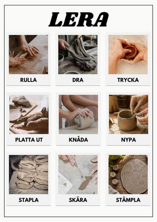 Utforska, skapa och utveckla språket med lera- digital fil