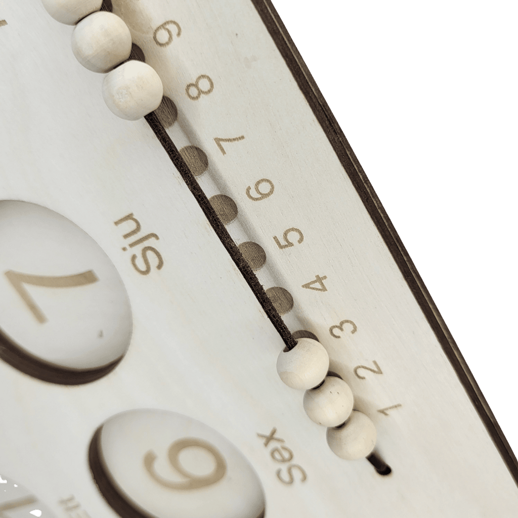 Counting frame in Swedish 1-10