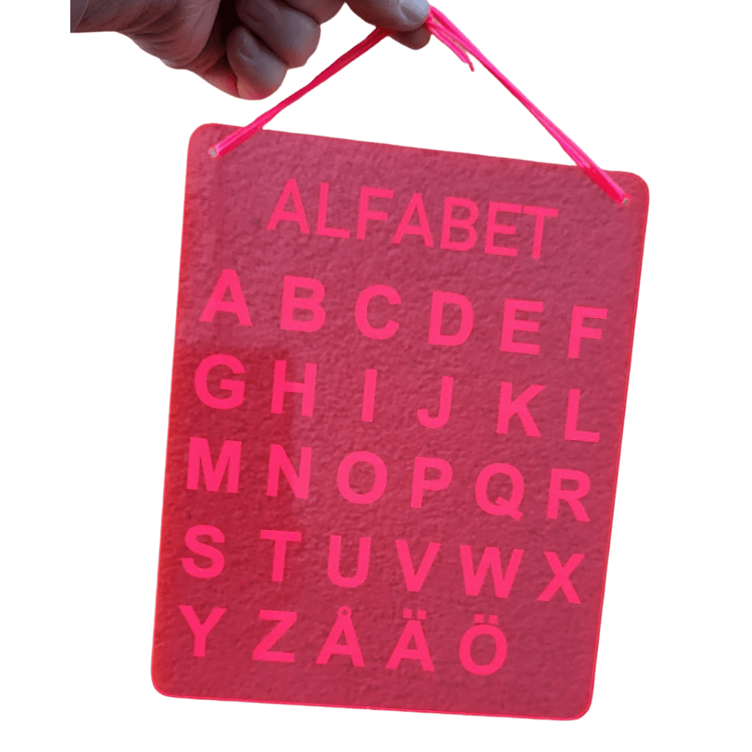 Alphabet in Swedish