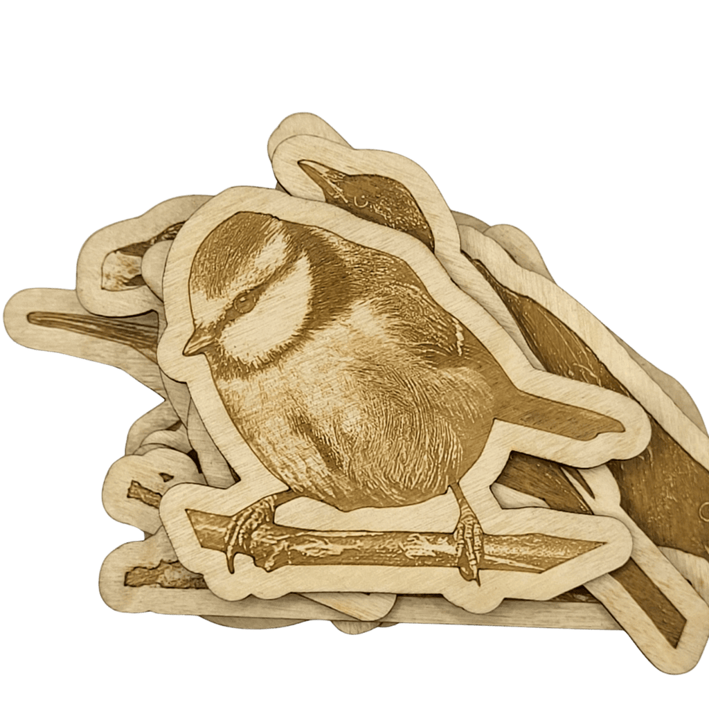 9 birds with name on back