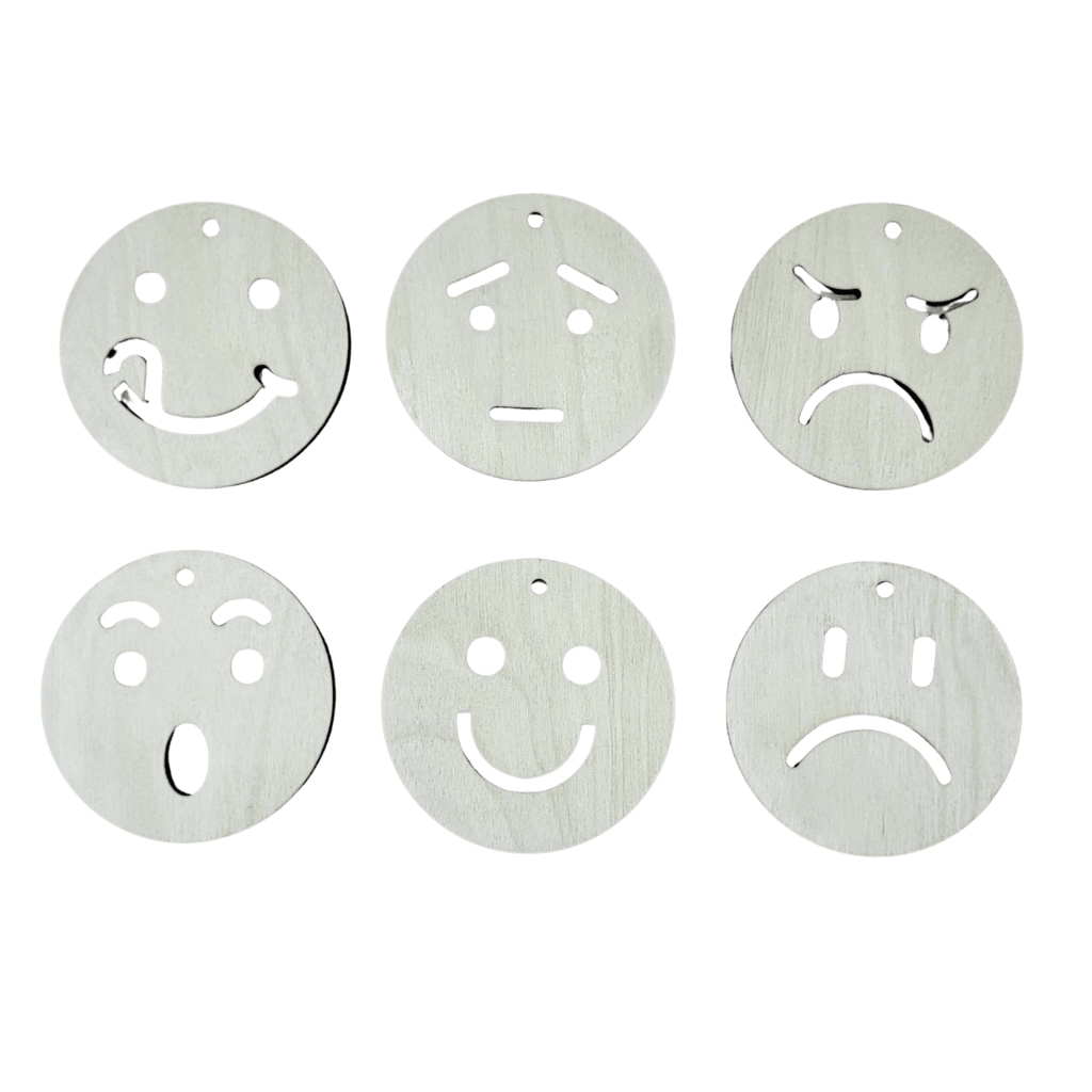 6 Feelings faces