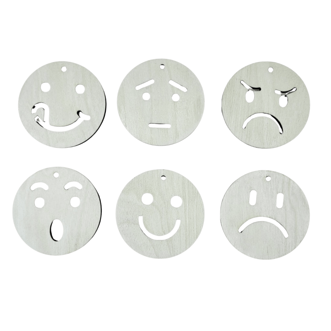 6 Feelings faces