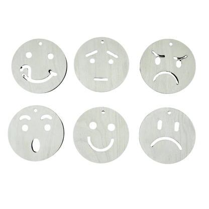 6 Feelings faces