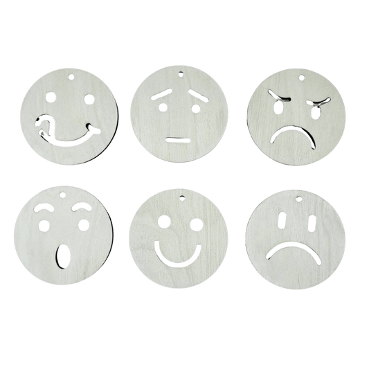 6 Feelings faces