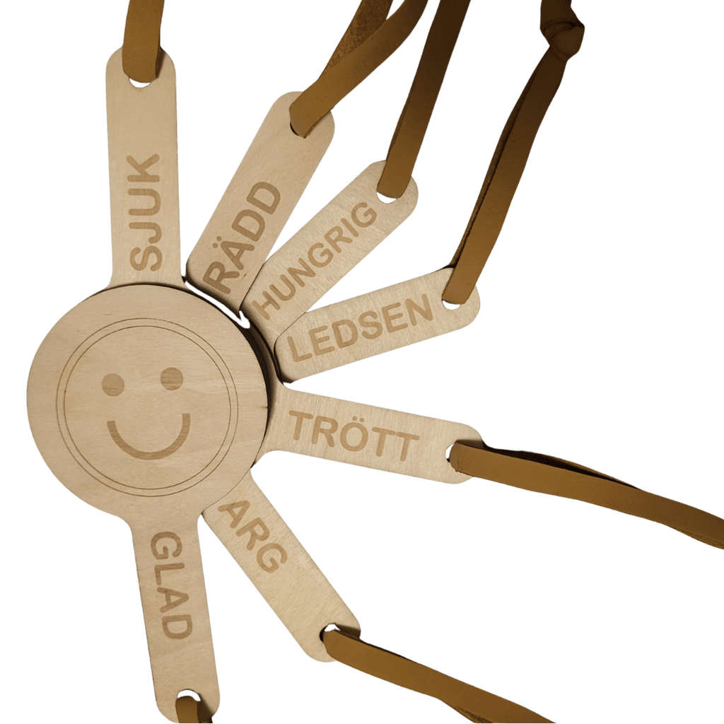 7 paddles with feelings and TAKK in Swedish