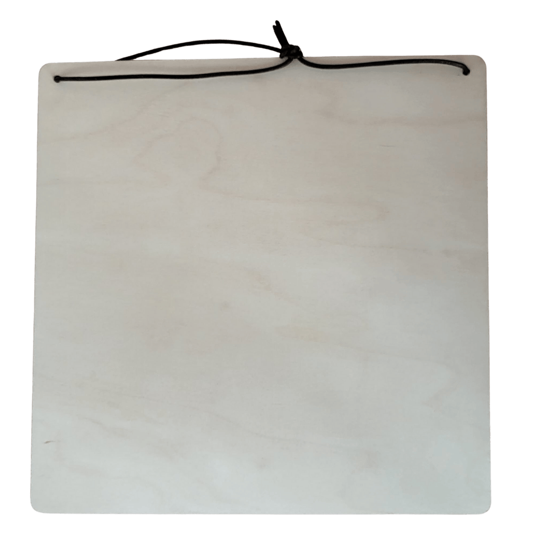 Transport poster in high quality Scandinavian birch wood