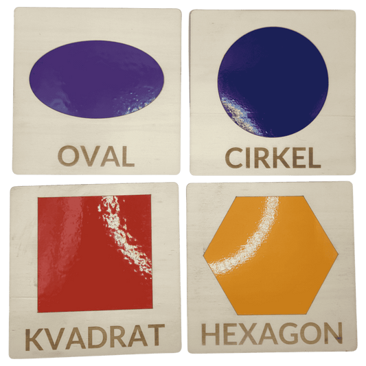 7 Former med färg – pedagogiskt material för geometri och färgigenkänning i förskolan