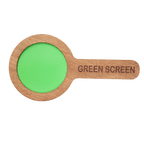 Green Screen-paddel med ram i högkvalitativ mahogny