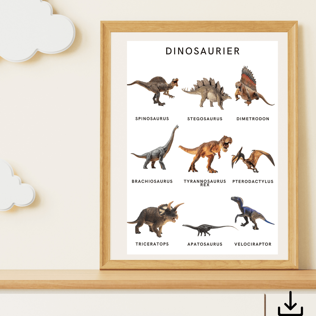 Digital fil- dinosaurier på svenska