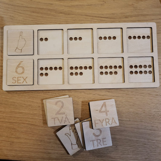 Sale- Numbers 1-10 frame with TAKK