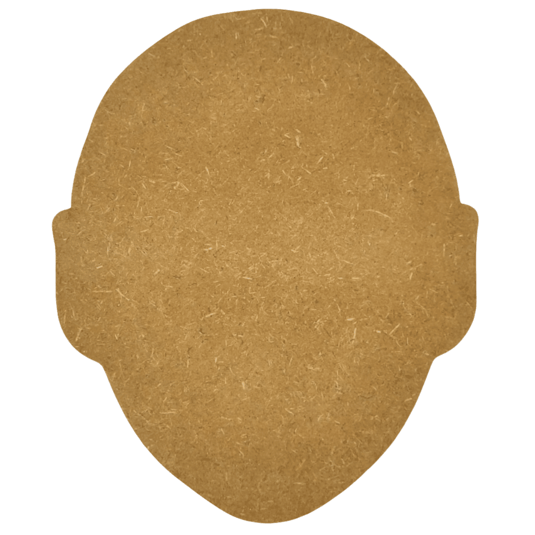 Porträtt med Loose Parts – 3 mm MDF - Wonder.Learn Sweden