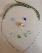 Porträtt med Loose Parts – 5 mm högkvalitativ björk - Wonder.Learn Sweden