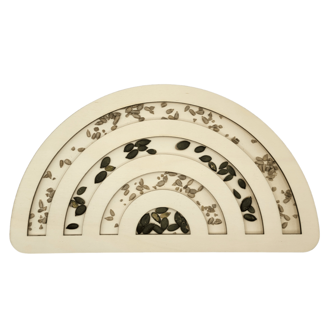 Loose parts rainbow 6mm or 8mm thick