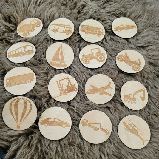 16 vehicles