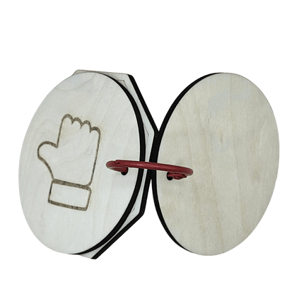 Thumbs up, thumbs down and stop signs- 7cm- integrity preschoolers
