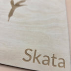 Woodland animal footprints - set 2 - Swedish - Wonder.Learn Sweden